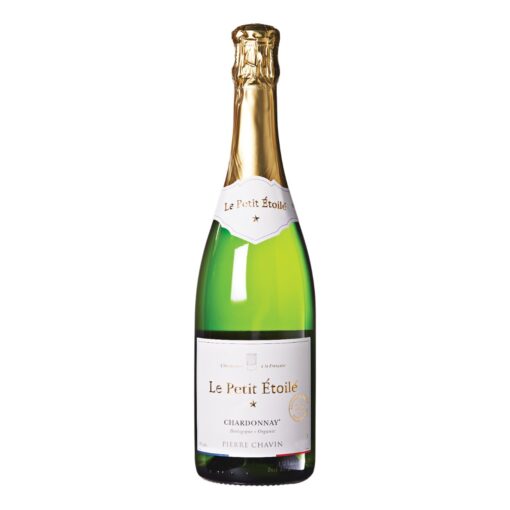 Kerstwijnpakket 12-26 Le Petite Étoile chardonnay Sparkling alcoholvrij in geschenkverpakking