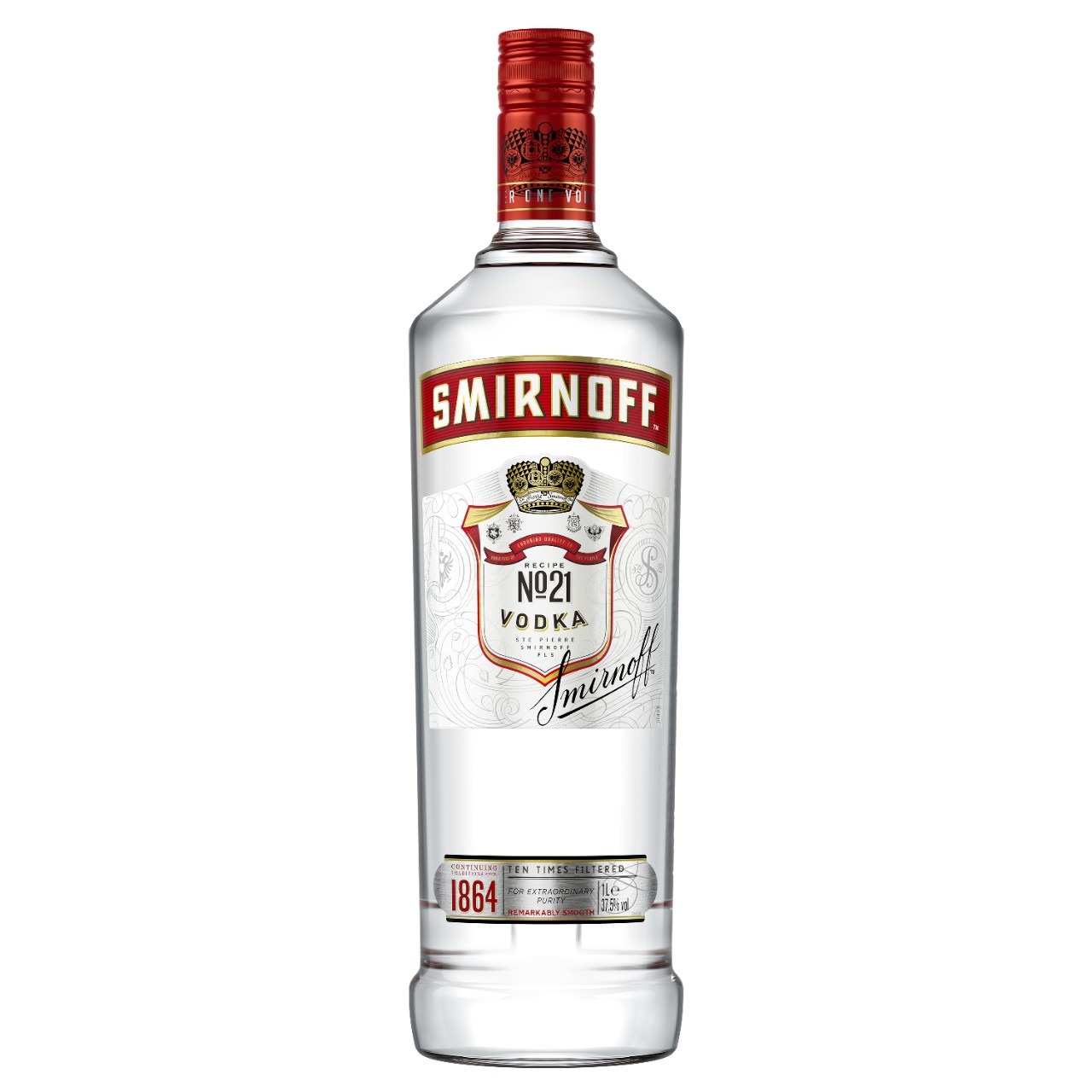 Smirnoff Triple distilled 21 Vodka Fles 1 liter kopen? | Gratis verzending vanaf € 50,- |