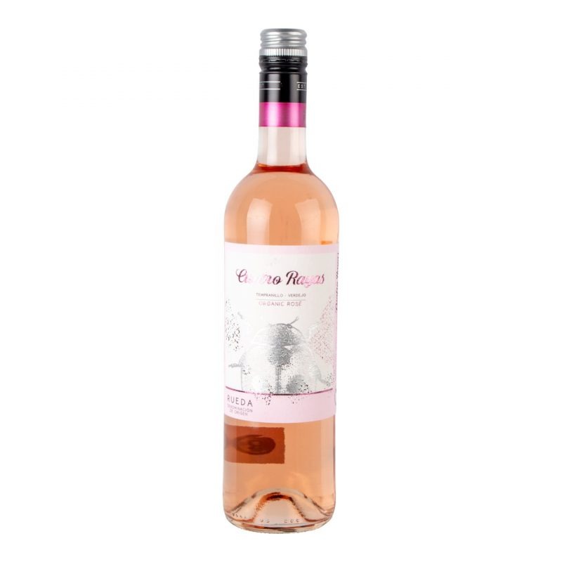 Cuatro Rayas tempranillo verdejo rosé Organic Rueda Spanje Bio - Vegan, wijnkeuze-online.nl