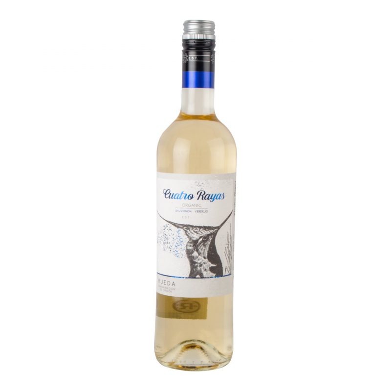 Cuatro Rayas sauvignon verdejo Rueda Spanje Bio - Vegan, wijnkeuze-online.nl