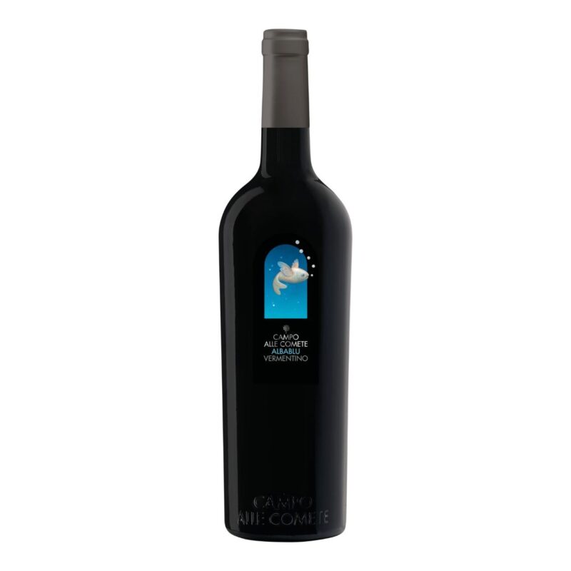 Campo alle Comete Alblabu vermentino Toscana Italië, wijnkeuze-online.nl