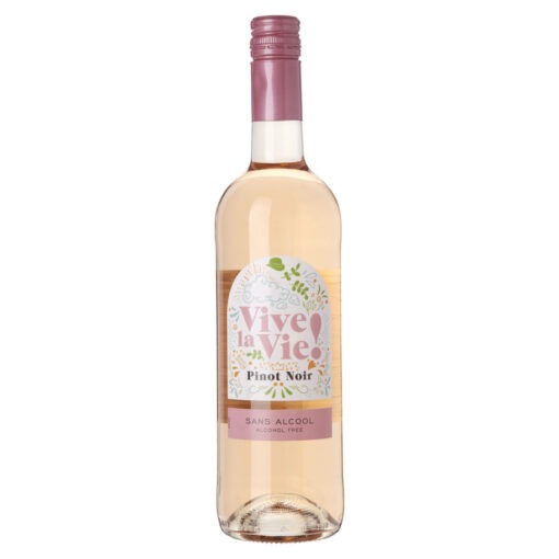 Vive la Vie! Pinot Noir Rosé Frankrijk Alcoholvrij, wijnkeuze-online.nl