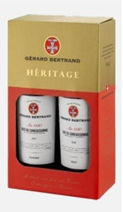 nieuw Heritage st-Chinian & Tautavel 2x75 cl in giftpack.