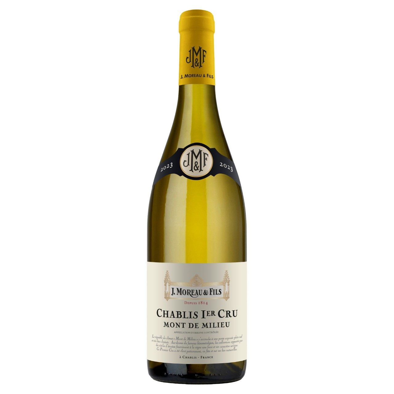 J. Moreau & Fils Chablis 1cru milieu Bourgogne Frankrijk
