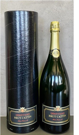 CREMANT D’ALSACE BRUT CATTIN GIFTPACK1,5 --