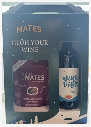 GLÜHWEIN GIFTPACK 75CL + 5 GLÜHWEIN BALLEN--