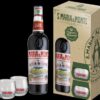 NIEUW! SANTA MARIA AL MONTE AMARETTO 70CL + 2 GLAZEN--