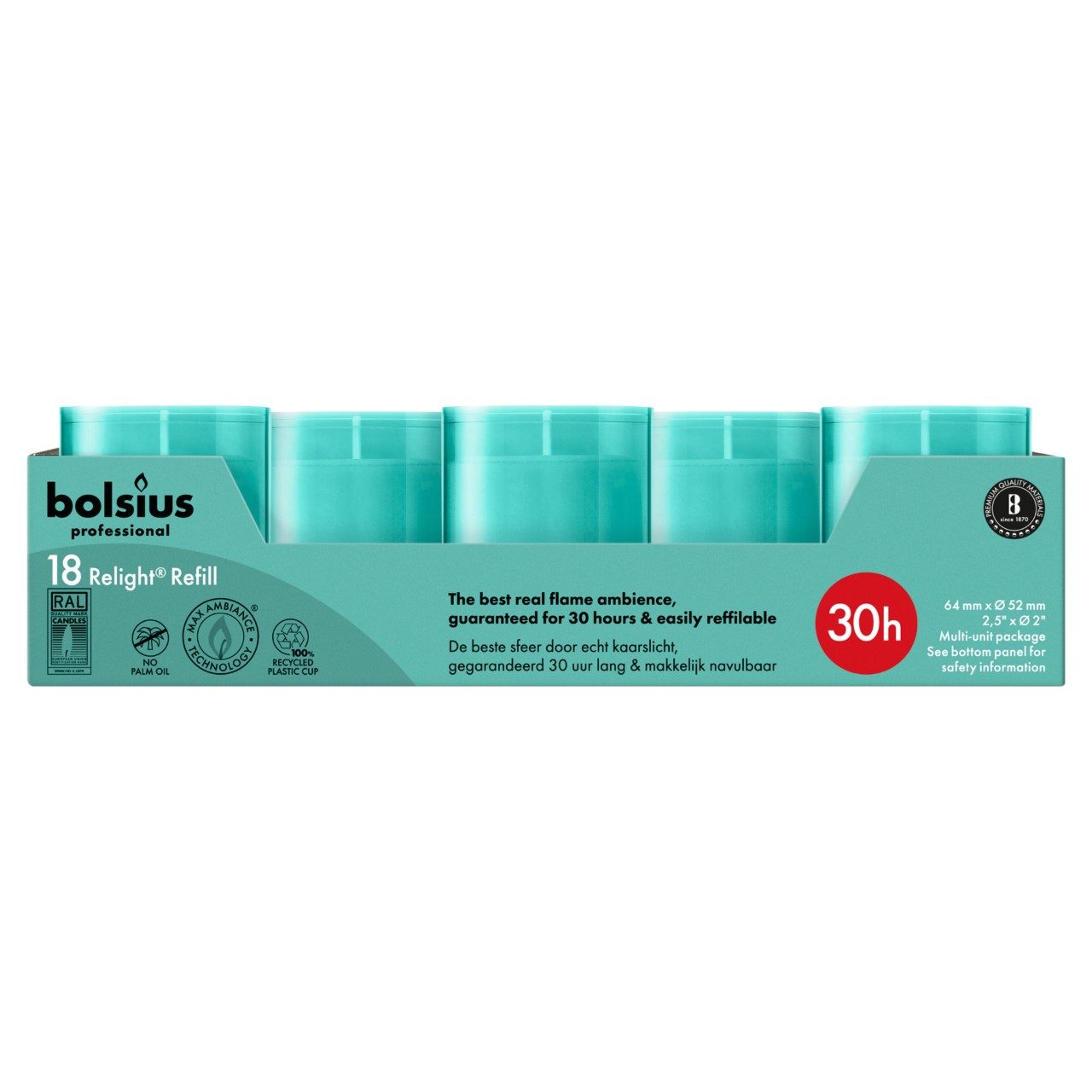 Relight® Refill Refills Aqua tray van 18 stuks - Afbeelding 2